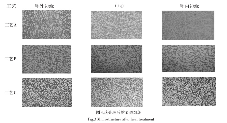 熱處理后的顯微組織 熱處理后的顯微組織
